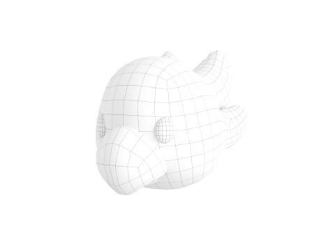 Prop167 Cockatoo Head 3D-Modell