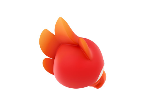 Prop168 Parrot Head 3D Modell
