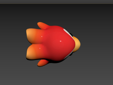 Prop168 Parrot Head 3D Modell