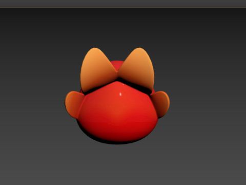 Prop168 Parrot Head 3D Modell