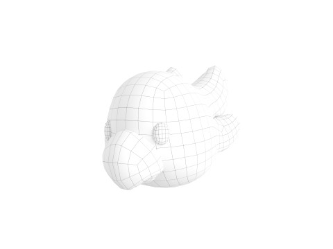 Prop168 Parrot Head 3D Modell