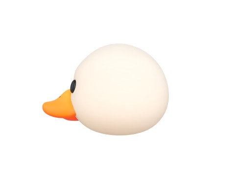 Prop169 Duck Head 3Dモデル
