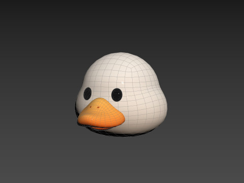 Prop169 Duck Head 3Dモデル