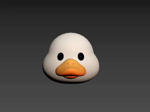 Prop169 Duck Head 3D Model