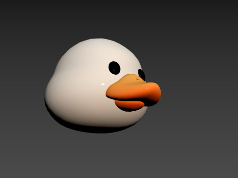 Prop169 Duck Head 3Dモデル