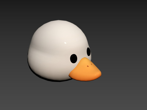 Prop169 Duck Head 3Dモデル