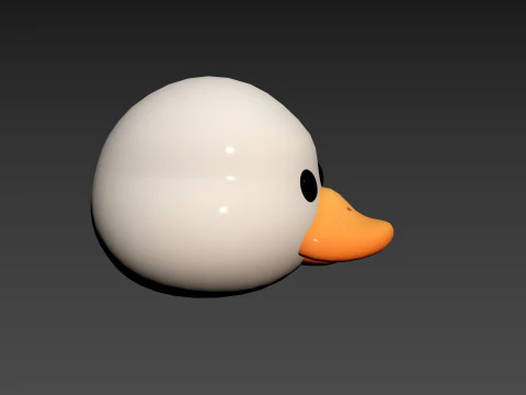 Prop169 Duck Head 3D Model