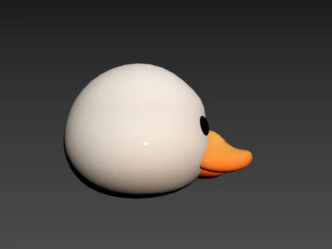 Prop169 Duck Head 3D Model