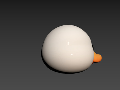 Prop169 Duck Head 3Dモデル