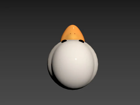 Prop169 Duck Head 3D Model