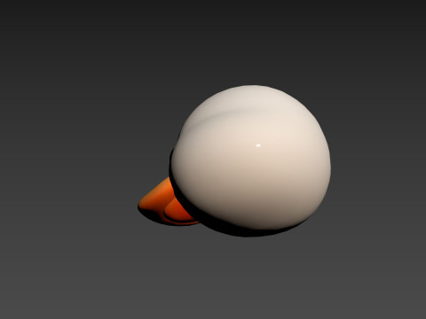 Prop169 Duck Head 3Dモデル