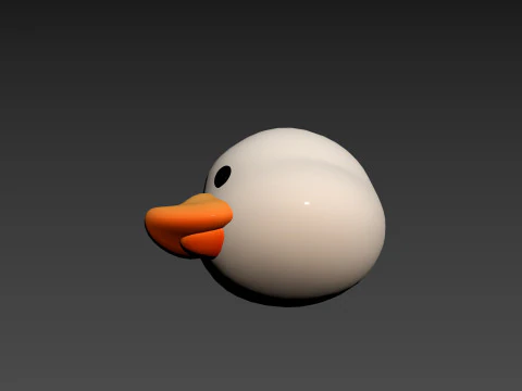 Prop169 Duck Head 3D Model