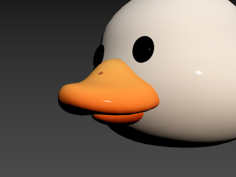 Prop169 Duck Head 3Dモデル