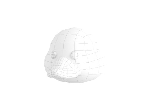 Prop169 Duck Head 3Dモデル