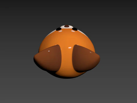 Prop170 Red Panda Head 3D Model