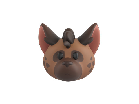 Prop171 Hyena Head 3Dモデル
