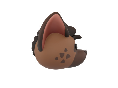 Prop171 Hyena Head 3Dモデル