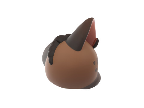 Prop171 Hyena Head 3Dモデル