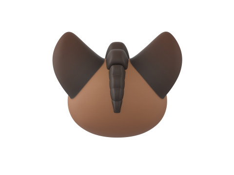 Prop171 Hyena Head 3Dモデル