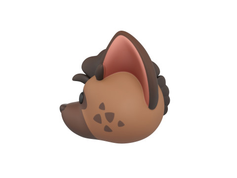 Prop171 Hyena Head 3Dモデル