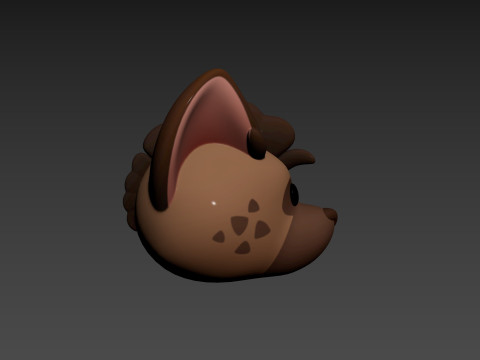 Prop171 Hyena Head 3Dモデル