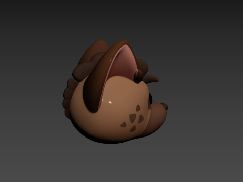 Prop171 Hyena Head 3Dモデル