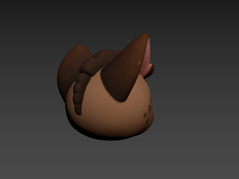 Prop171 Hyena Head 3Dモデル