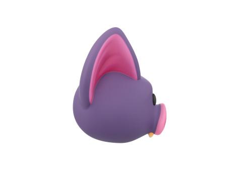 Prop174 Bat Head Modèle 3D