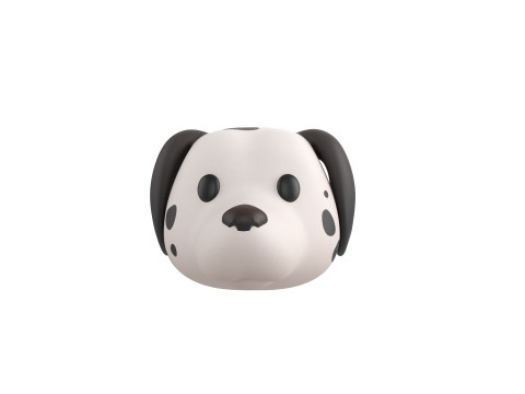 Prop176 Dalmatian Dog Head Modelo 3D