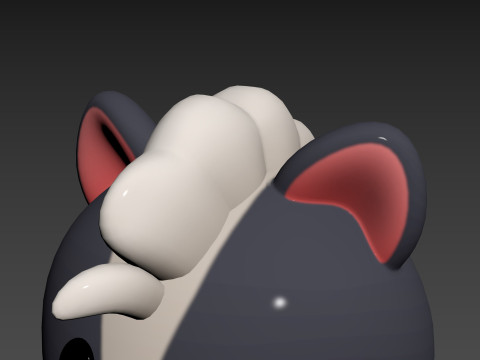 Prop177 Skunk Head Modelo 3D