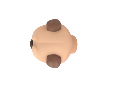 Character195 Pug 3D मॉडल