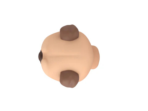 Character195 Pug 3D Model