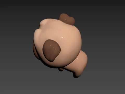 Character195 Pug 3D Model