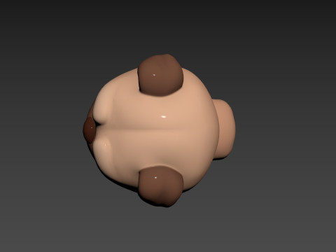 Character195 Pug 3D मॉडल