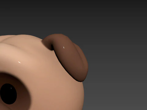 Character195 Pug 3D Model