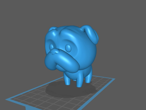 Character195 Pug 3D मॉडल