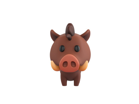 Character196 Boar 3D 모델