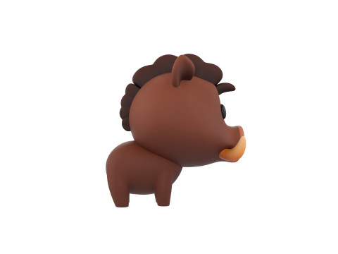 Character196 Boar 3D 모델
