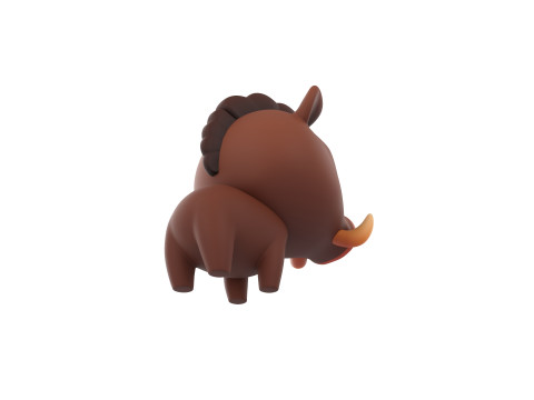 Character196 Boar 3D 모델