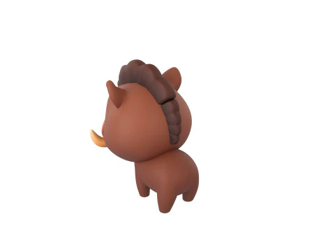 Character196 Boar 3D Model