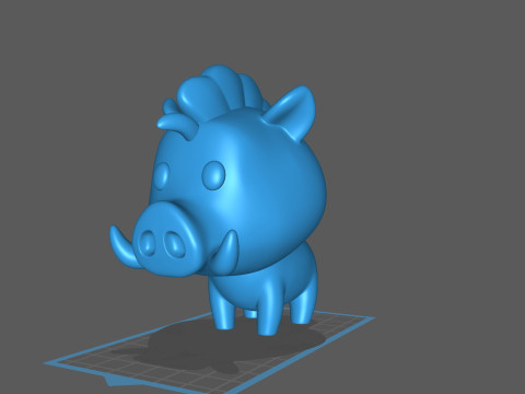 Character196 Boar 3D 모델