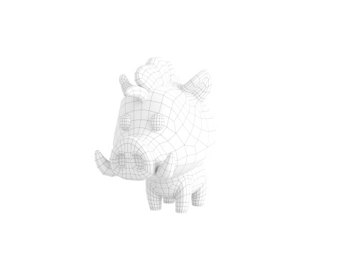 Character196 Boar 3D 모델