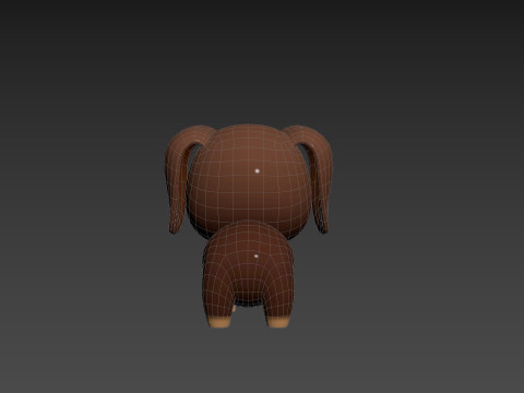 Character197 Dachshund Dog 3D मॉडल