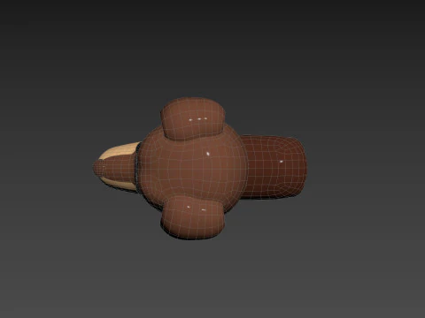 Character197 Dachshund Dog 3D Model