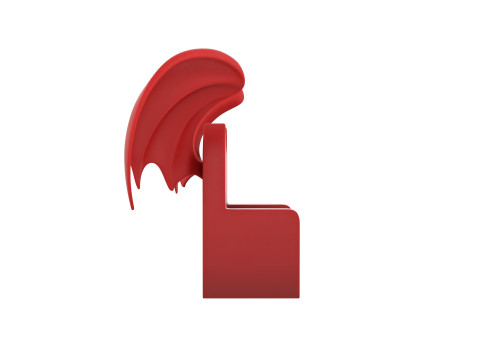 Furniture001 Bat Throne 3Dモデル