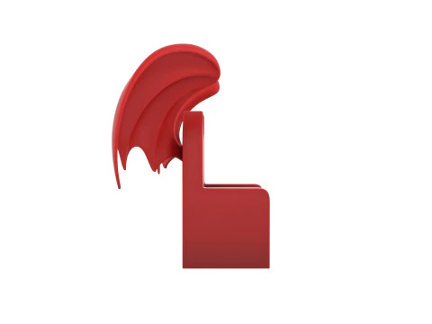 Furniture001 Bat Throne 3D Model
