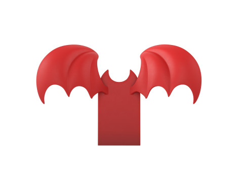 Furniture001 Bat Throne 3Dモデル