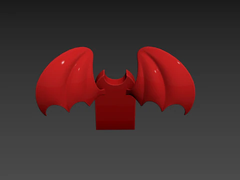 Furniture001 Bat Throne 3D Model