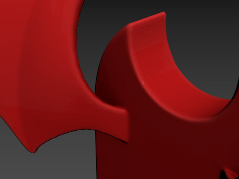 Furniture001 Bat Throne 3Dモデル