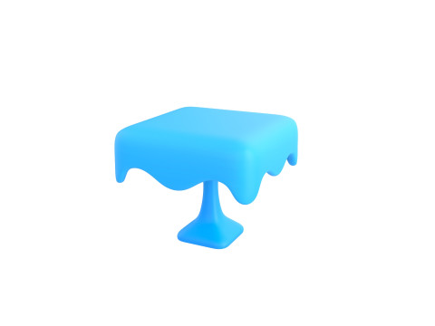 Furniture004 Table 3D Model